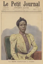 Reine Ranavalo de Madagascar à Paris